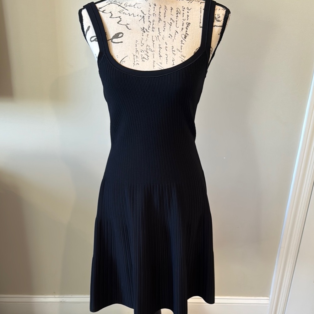 Theory Elegant Black Sleeveless Dress by Theory